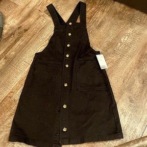 Black H&M Overall Dress